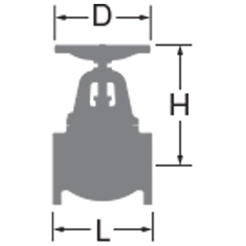 ダクタイル鉄製ベローズシールグローブ ＜10SPDBOWF＞