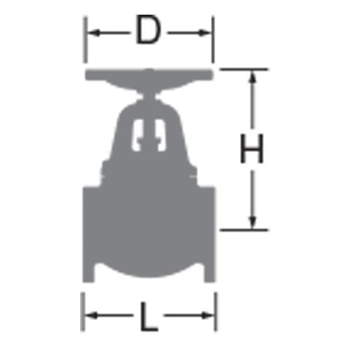 ダクタイル鉄製ベローズシールグローブ ＜20SDBOW＞