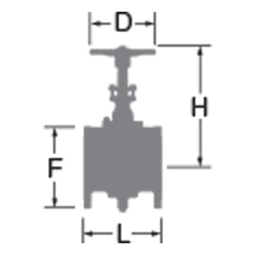 ステンレス鋼製フルジャケット型ゲート ＜20UMAJM＞