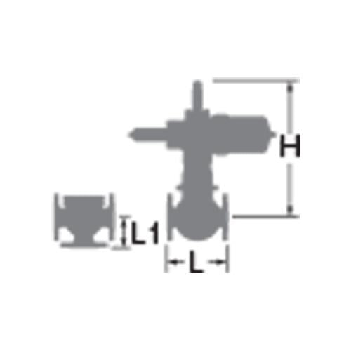 空圧Bシリーズ 鋳鉄製横型三方ボール ＜B-10FCTR2L＞