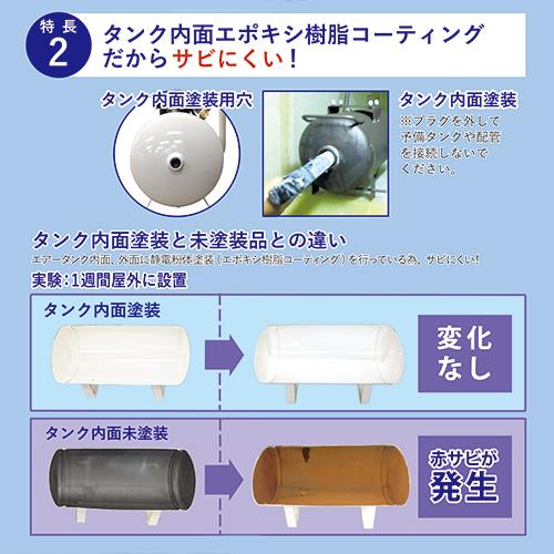 オイルレスエアーコンプレッサー ＜PCR3920＞