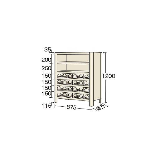 物品棚KW型 ＜KW8127-24＞