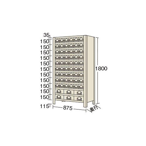 物品棚KW型 ＜KW1112-60＞