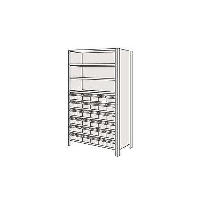 物品棚LEK型樹脂ボックス ＜LWEK1110-36T＞