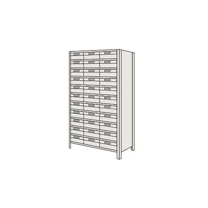 物品棚LEK型樹脂ボックス ＜LEK1122-33T＞