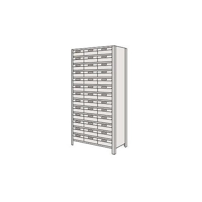 物品棚LEK型樹脂ボックス ＜LEK2124-39T＞