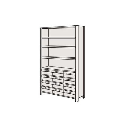 物品棚LEK型樹脂ボックス ＜LEK1119-12T＞