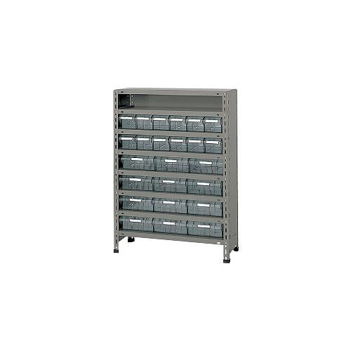物品棚LEK型樹脂ボックス ＜LEK8128-24T＞