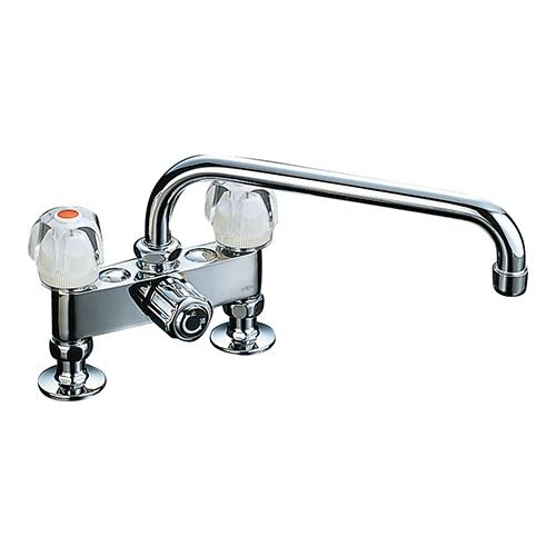 キッチン用水栓金具 ツーホールタイプ 一般水栓 ＜SF-135K(260)-G＞