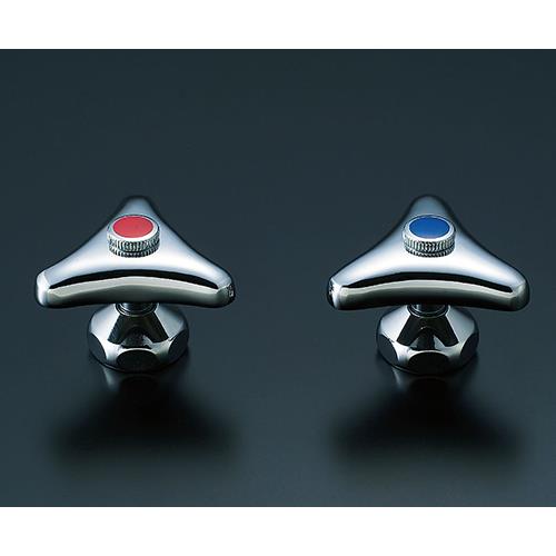 ハンドル付スピンドル部(湯用) 普通コマ(A-420)付 ＜A-730(H)＞