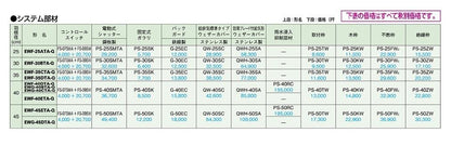 産業用有圧換気扇 低騒音型 給気専用 ＜EW＞