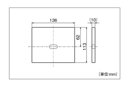 自然給気ユニット(角形)交換用フィルター ＜AT-100QNK-F＞