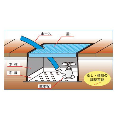 散水栓ボックス ＜SBJ24-10＞