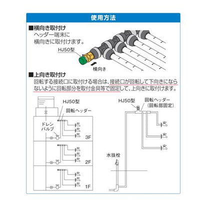 変換アダプタ13Ax吸気弁 ＜HJ50-13-S＞