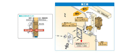 調整固定カバー ＜OSC-149＞