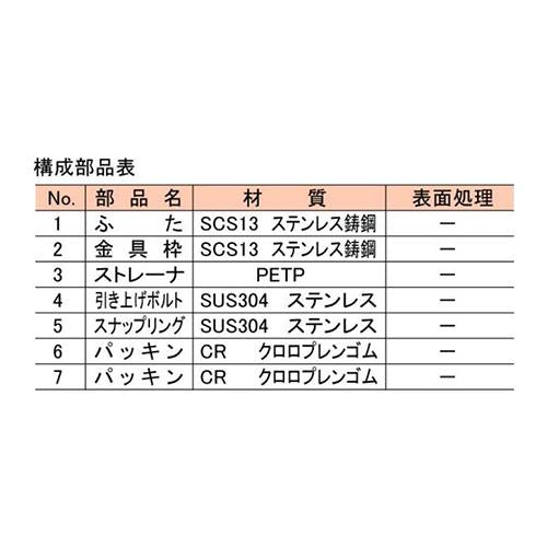 ステンレス鋳鋼製掃兼ドレン ＜KSI(SU)＞