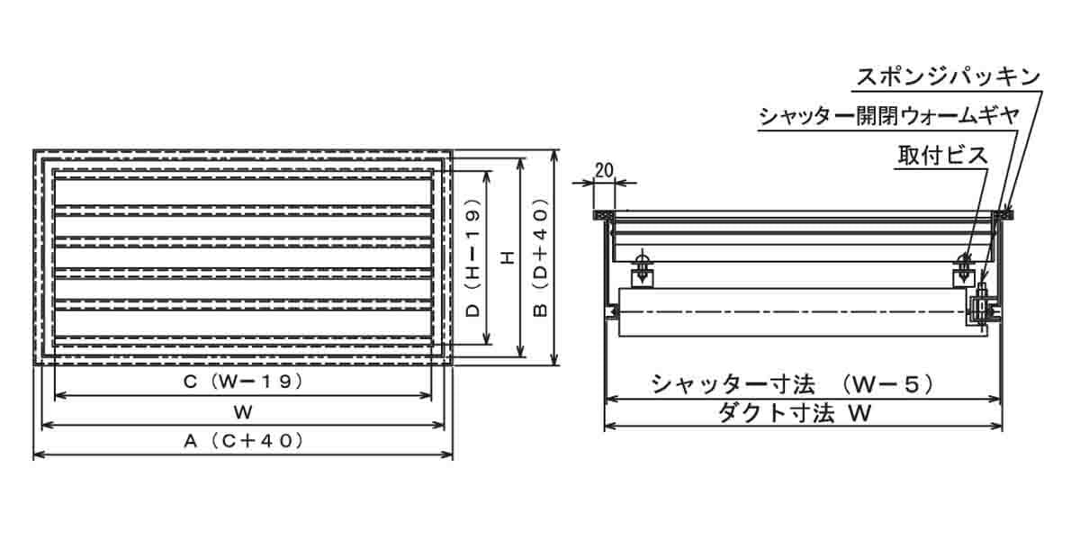 RG型(鋼板製)