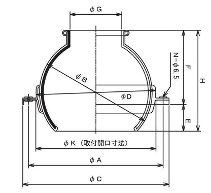 結露防止型パンカールーバー PK-I(アルミ製)