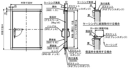 FADタイプ 外開型