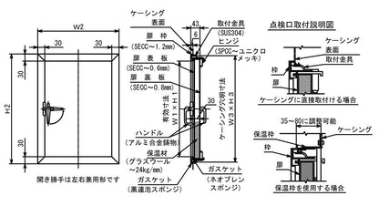 SDタイプ(内開型)
