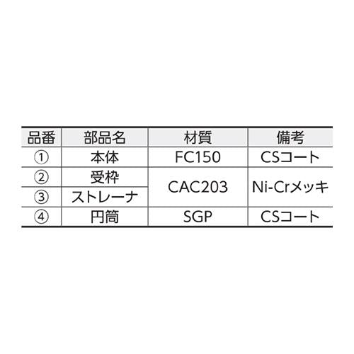 床排水トラップ ＜CT8A＞