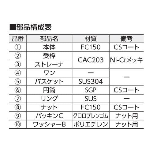 コンクリート製流し用トラップ ＜T14B＞