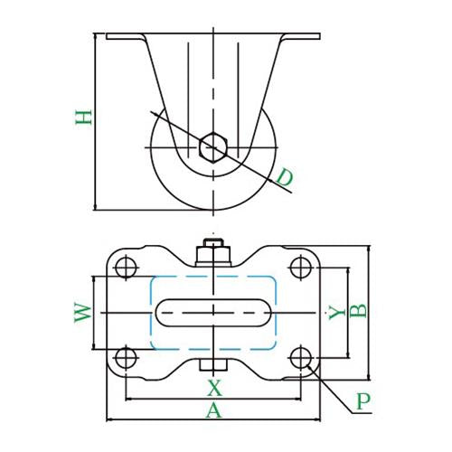SUS-Hシリーズ SUS-HR型 固定車プレート式 ＜SUS-HR-50MCE＞