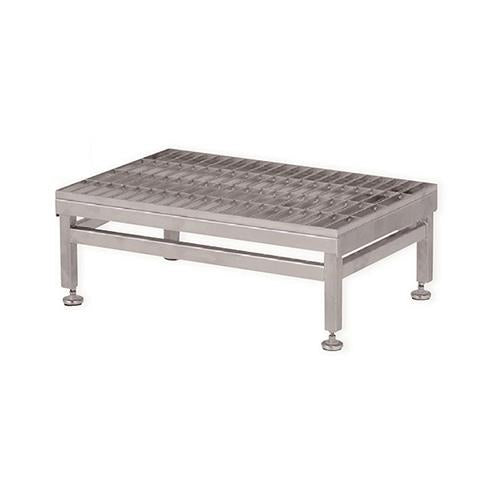 ステンレス製グレーチング作業台 SUC 天板高さ 220mm～250mm ＜SUC604S＞