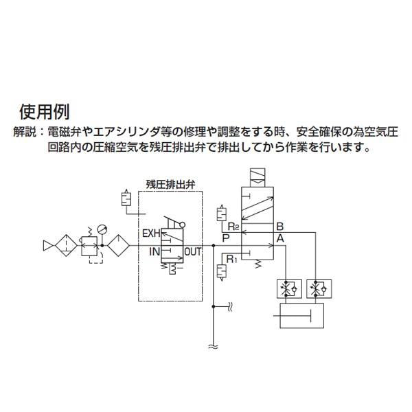 残圧排出弁 ＜V3000-10-W＞