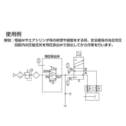 残圧排出弁 ＜V3000-10-W＞