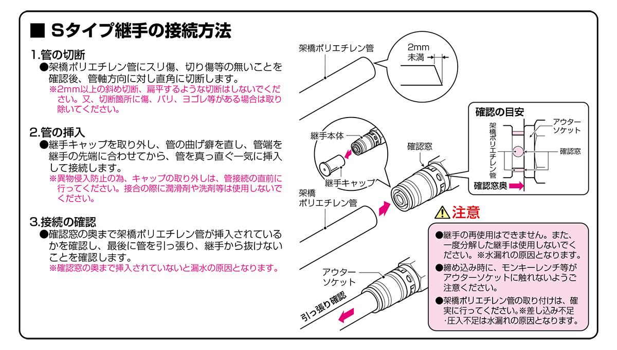 流量調整バルブ付アダプター 逆止弁無し ＜SOVR-13A-15G＞
