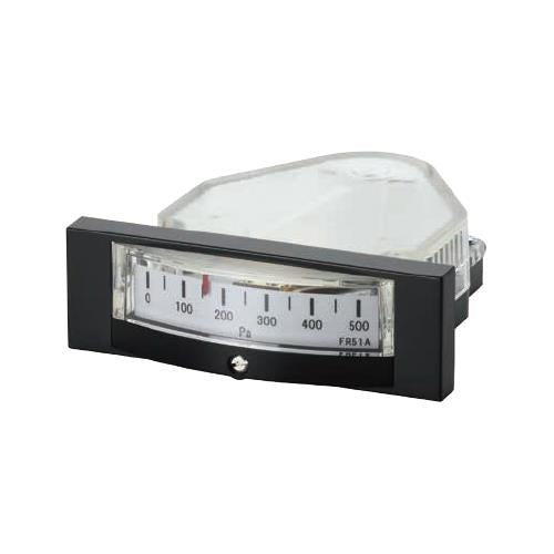 マノスターゲージ エッジワイズ微差圧計 ＜FR51AHV＞