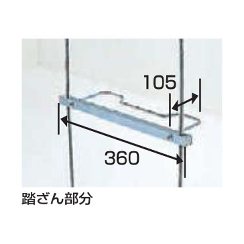 避難用ワイヤーロープはしご ER国家検定合格品 ＜ER＞