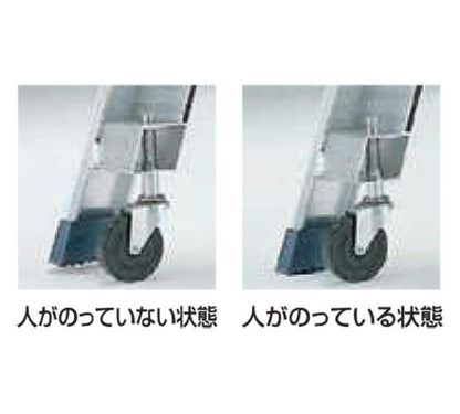上わく付き専用脚立SEG ＜SEGA＞
