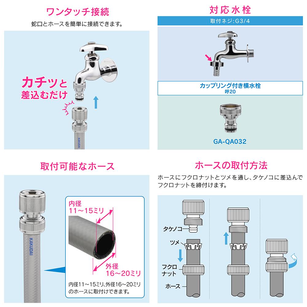 メタルネジ口金セット20 ＜GA-QA033＞