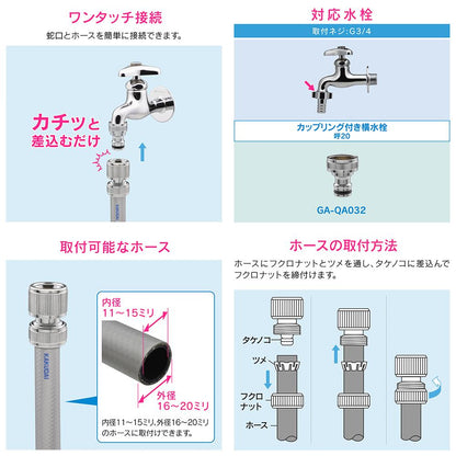 メタルネジ口金セット20 ＜GA-QA033＞