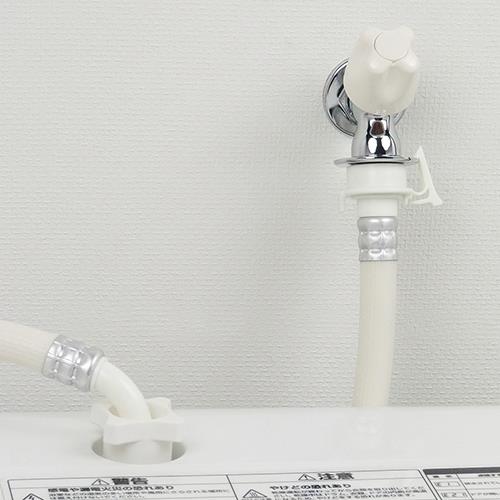 洗濯機用水栓(ストッパー、送り座つき) ＜GA-LA003＞