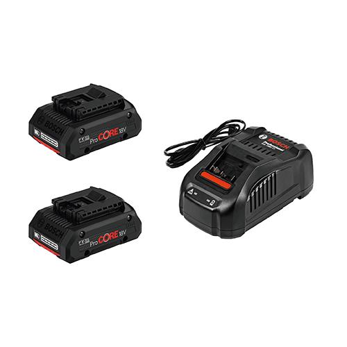 次世代Li-ionバッテリー2個・充電器 ＜PROCORE18V4S2＞