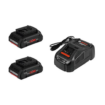 次世代Li-ionバッテリー2個・充電器 ＜PROCORE18V4S2＞
