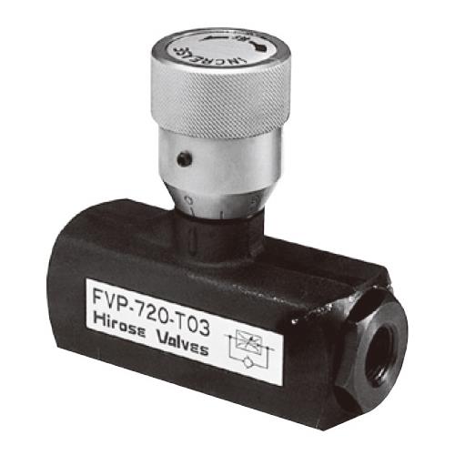 圧力補償付スロットルチェックバルブ ＜FVP-720-12＞