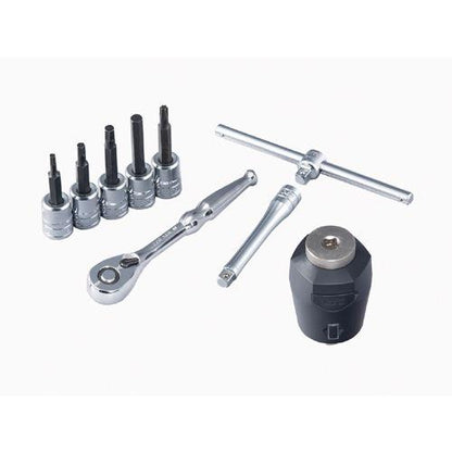 TB209TQ (6.3SQ)ビットソケットレンチセット トルクルモデル