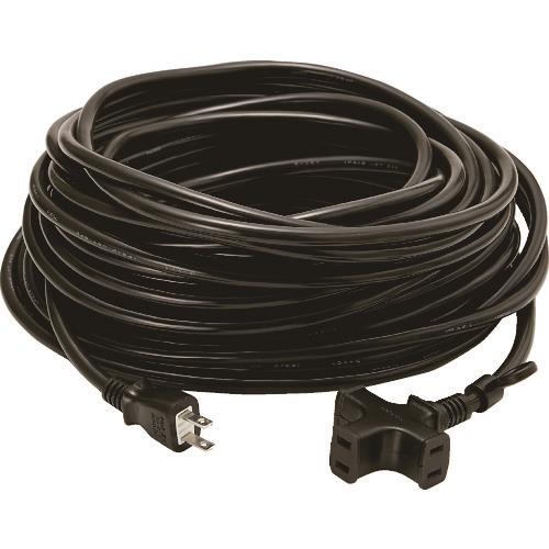 TRUSCO 3個口ソフトタイプ延長コード 20m ブラック TKC15-203PSBK