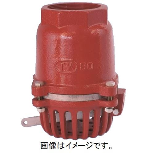フートバルブ 鋳鉄要部ステンレス 捻込型レバー付