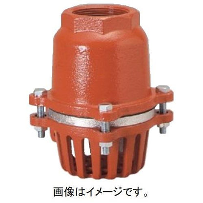 フートバルブ 鋳鉄要部ステンレス 捻込型レバー無