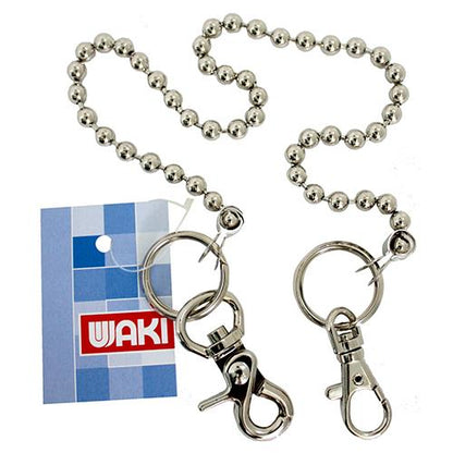 ウォレットチェーン Wスナップボール