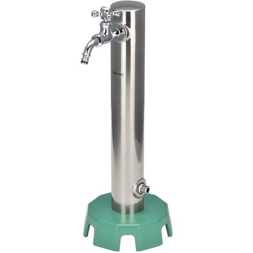 水栓柱 移動式 (立水栓 ガーデン 後付け 丸型 ステンレス) GA-RG007