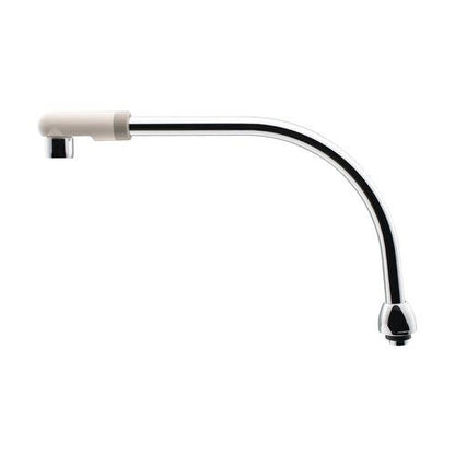 Uパイプ 高さアップ (長さ270ミリ 浄水器 交換 外径16ミリ W26山20ネジ 水ハネ防止) GA-HC028