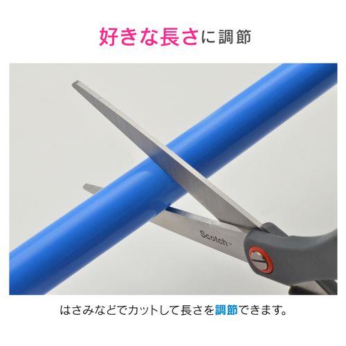二槽式洗濯機用 給水ホース 1.0m ワンタッチ給水ジョイントセット (バンド付き 抜け防止 長さ調節可能 ブルー) GA-LC033