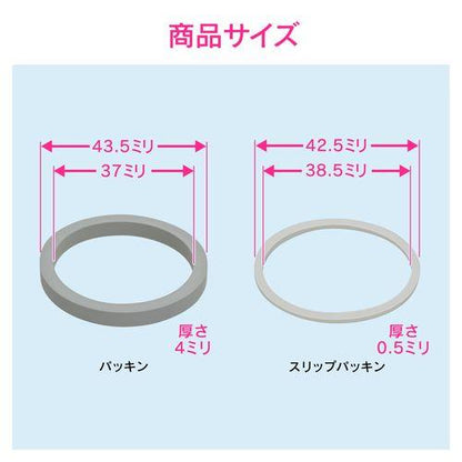 トイレ洗浄管用パッキン 10枚セット (水もれ修理 排水管 パイプ外径38ミリ用 隅付ロータンク) GA-NE012