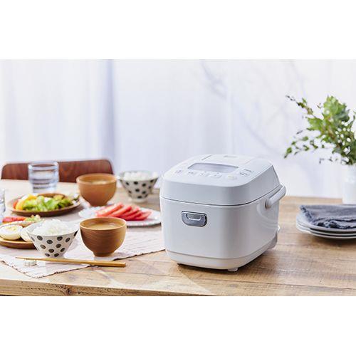 米屋の旨み 銘柄炊き ジャー炊飯器 3合 ホワイト